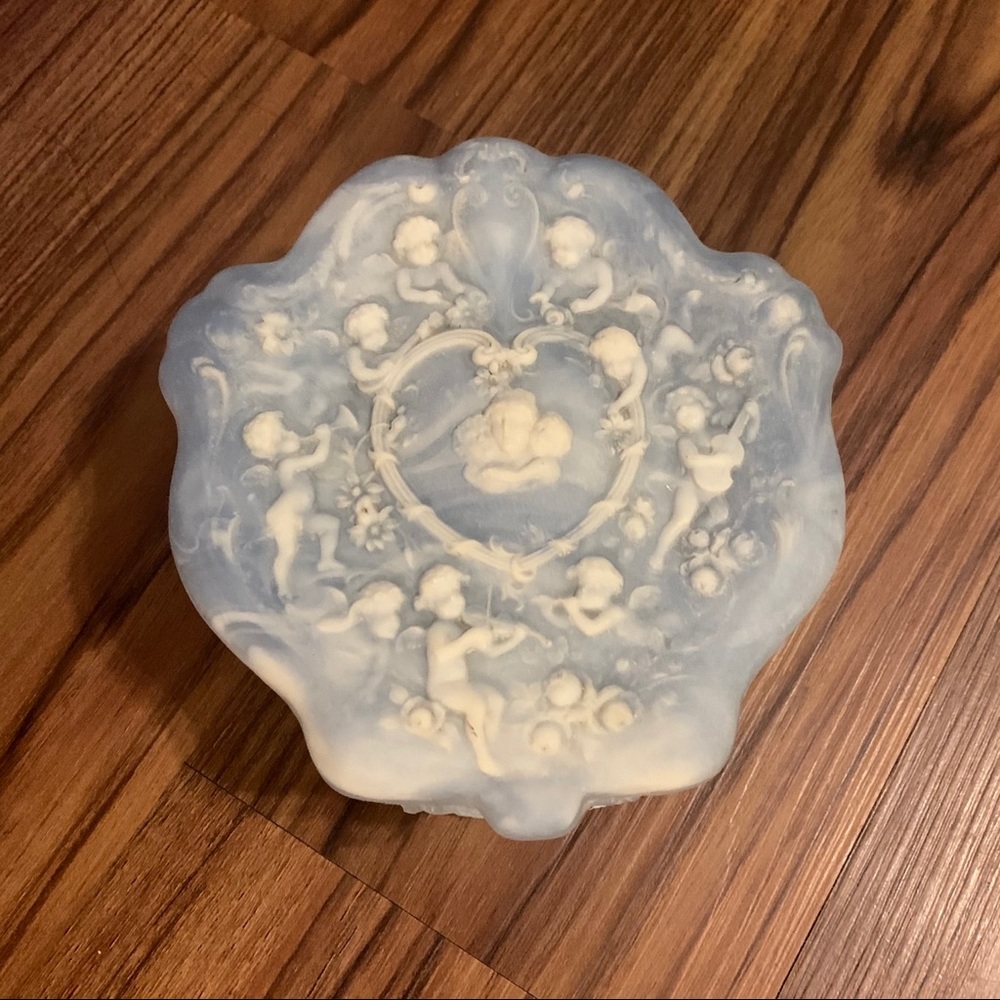 Vintage Incolay Jewelry Box